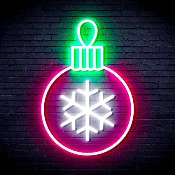 ADVPRO Christmas Tree Ornament Ultra-Bright LED Neon Sign fnu0135 - Multi-Color 4