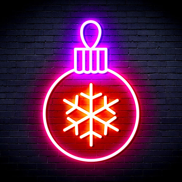 ADVPRO Christmas Tree Ornament Ultra-Bright LED Neon Sign fnu0135 - Multi-Color 7