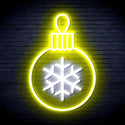 ADVPRO Christmas Tree Ornament Ultra-Bright LED Neon Sign fnu0135 - White & Yellow