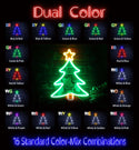 ADVPRO Christmas Tree and Star Ultra-Bright LED Neon Sign fnu0136 - Dual-Color