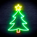 ADVPRO Christmas Tree and Star Ultra-Bright LED Neon Sign fnu0136 - Multi-Color 1