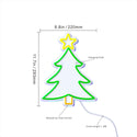 ADVPRO Christmas Tree and Star Ultra-Bright LED Neon Sign fnu0136 - Size