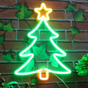 ADVPRO Christmas Tree and Star Ultra-Bright LED Neon Sign fnu0136