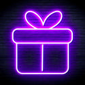 ADVPRO Christmas Present Ultra-Bright LED Neon Sign fnu0139 - Purple