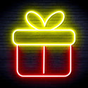ADVPRO Christmas Present Ultra-Bright LED Neon Sign fnu0139 - Red & Yellow