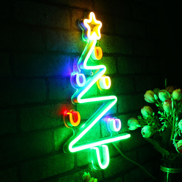 ADVPRO Modern Christmas Tree Ultra-Bright LED Neon Sign fnu0140