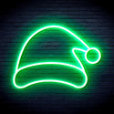 ADVPRO Christmas Hat Ultra-Bright LED Neon Sign fnu0141 - Golden Yellow
