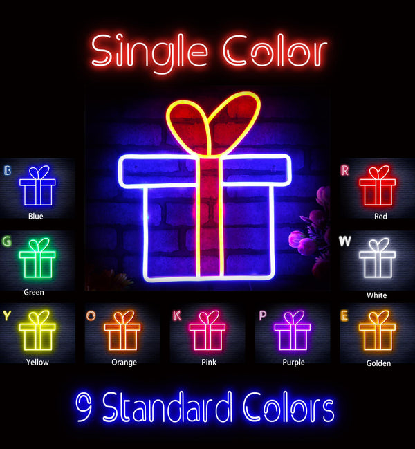 ADVPRO Christmas Present Ultra-Bright LED Neon Sign fnu0143 - Classic
