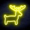 ADVPRO Deer Ultra-Bright LED Neon Sign fnu0146 - Yellow