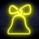 ADVPRO Christmas Bell with Ribbon Ultra-Bright LED Neon Sign fnu0147 - Yellow
