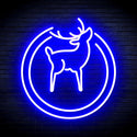 ADVPRO Deer Ultra-Bright LED Neon Sign fnu0148 - Blue