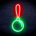 ADVPRO Christmas Tree Ornament Ultra-Bright LED Neon Sign fnu0151 - Green & Red