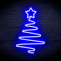 ADVPRO Modern Christmas Tree Ultra-Bright LED Neon Sign fnu0152 - Blue