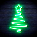 ADVPRO Modern Christmas Tree Ultra-Bright LED Neon Sign fnu0152 - Golden Yellow