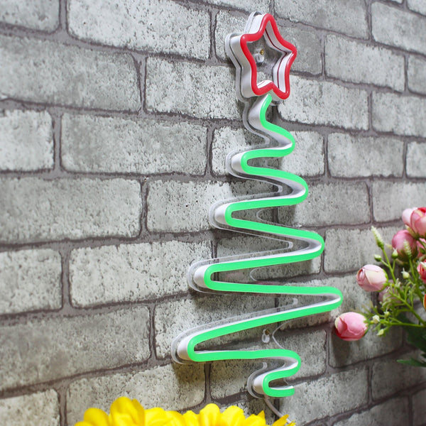 ADVPRO Modern Christmas Tree Ultra-Bright LED Neon Sign fnu0152