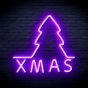 ADVPRO Simple Christmas Tree Ultra-Bright LED Neon Sign fnu0157 - Purple