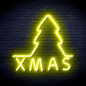 ADVPRO Simple Christmas Tree Ultra-Bright LED Neon Sign fnu0157 - Yellow