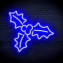 ADVPRO Christmas Holly Ultra-Bright LED Neon Sign fnu0158 - Blue