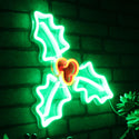 ADVPRO Christmas Holly Ultra-Bright LED Neon Sign fnu0158
