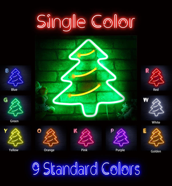 ADVPRO Christmas Tree Ultra-Bright LED Neon Sign fnu0159 - Classic