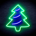 ADVPRO Christmas Tree Ultra-Bright LED Neon Sign fnu0159 - Green & Blue