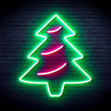 ADVPRO Christmas Tree Ultra-Bright LED Neon Sign fnu0159 - Green & Pink