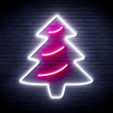 ADVPRO Christmas Tree Ultra-Bright LED Neon Sign fnu0159 - White & Pink