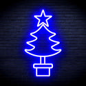 ADVPRO Christmas Tree Ultra-Bright LED Neon Sign fnu0163 - Blue