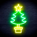 ADVPRO Christmas Tree Ultra-Bright LED Neon Sign fnu0163 - Green & Yellow