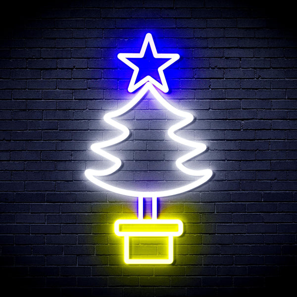 ADVPRO Christmas Tree Ultra-Bright LED Neon Sign fnu0163 - Multi-Color 5