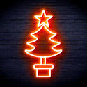 ADVPRO Christmas Tree Ultra-Bright LED Neon Sign fnu0163 - Orange