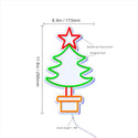 ADVPRO Christmas Tree Ultra-Bright LED Neon Sign fnu0163 - Size