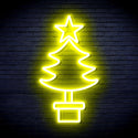 ADVPRO Christmas Tree Ultra-Bright LED Neon Sign fnu0163 - Yellow