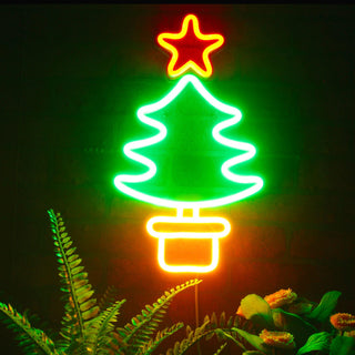 ADVPRO Christmas Tree Ultra-Bright LED Neon Sign fnu0163