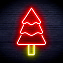 ADVPRO Christmas Tree Ultra-Bright LED Neon Sign fnu0164 - Red & Yellow