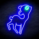 ADVPRO Deer Ultra-Bright LED Neon Sign fnu0167 - Green & Blue