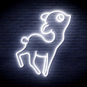 ADVPRO Deer Ultra-Bright LED Neon Sign fnu0167 - White