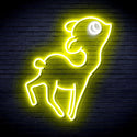 ADVPRO Deer Ultra-Bright LED Neon Sign fnu0167 - White & Yellow