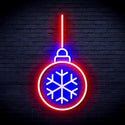 ADVPRO Christmas Tree Ornament Ultra-Bright LED Neon Sign fnu0169 - Blue & Red