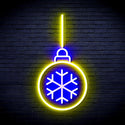 ADVPRO Christmas Tree Ornament Ultra-Bright LED Neon Sign fnu0169 - Blue & Yellow