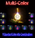 ADVPRO Christmas Tree Ornament Ultra-Bright LED Neon Sign fnu0169 - Multi-Color