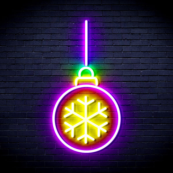 ADVPRO Christmas Tree Ornament Ultra-Bright LED Neon Sign fnu0169 - Multi-Color 2
