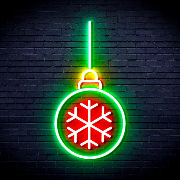 ADVPRO Christmas Tree Ornament Ultra-Bright LED Neon Sign fnu0169 - Multi-Color 4
