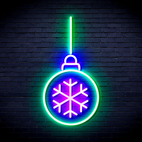 ADVPRO Christmas Tree Ornament Ultra-Bright LED Neon Sign fnu0169 - Multi-Color 6