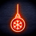 ADVPRO Christmas Tree Ornament Ultra-Bright LED Neon Sign fnu0169 - Orange