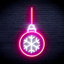 ADVPRO Christmas Tree Ornament Ultra-Bright LED Neon Sign fnu0169 - White & Pink