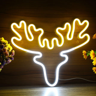 ADVPRO Deer Head Ultra-Bright LED Neon Sign fnu0170