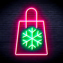ADVPRO Christmas Present Ultra-Bright LED Neon Sign fnu0171 - Green & Pink