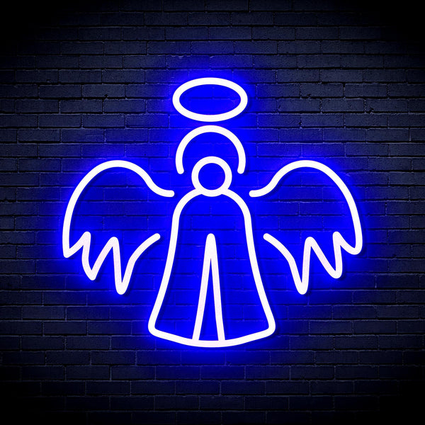 ADVPRO Angel Ultra-Bright LED Neon Sign fnu0173 - Blue