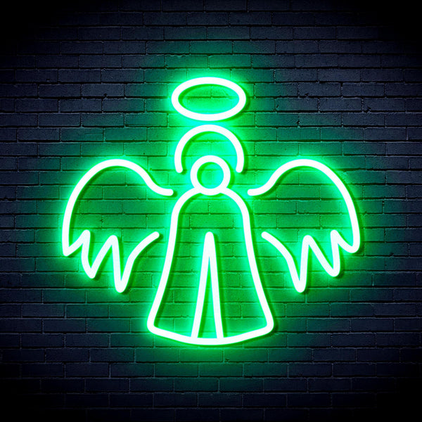 ADVPRO Angel Ultra-Bright LED Neon Sign fnu0173 - Golden Yellow